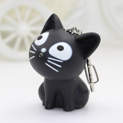 LLavero con luz y sonido Gato